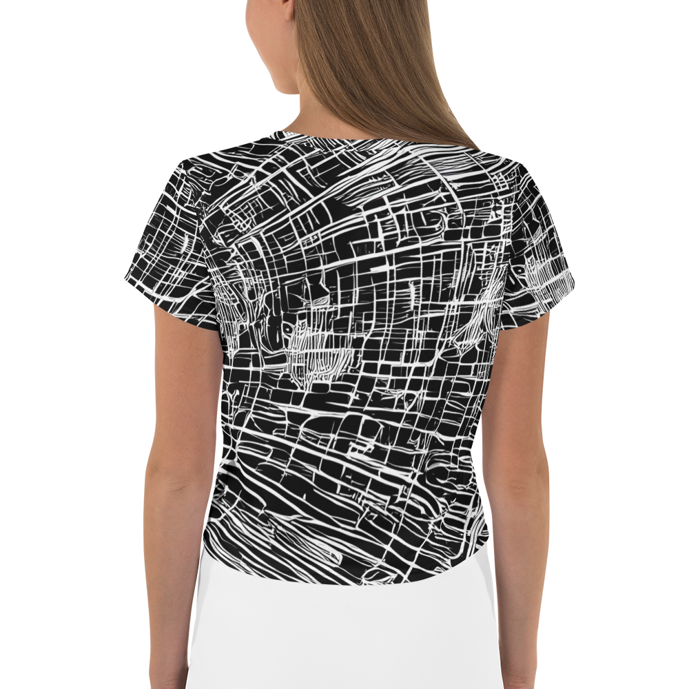 Women's Crop Tee - List's Labyrinth