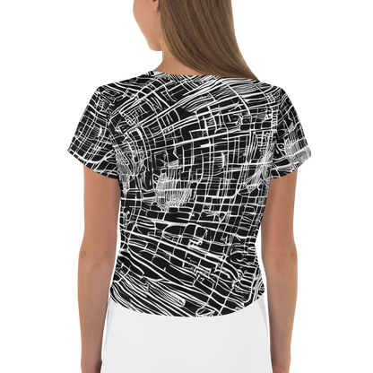 Women's Crop Tee - List's Labyrinth