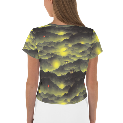 Women's Crop Tee - Spectral Isle