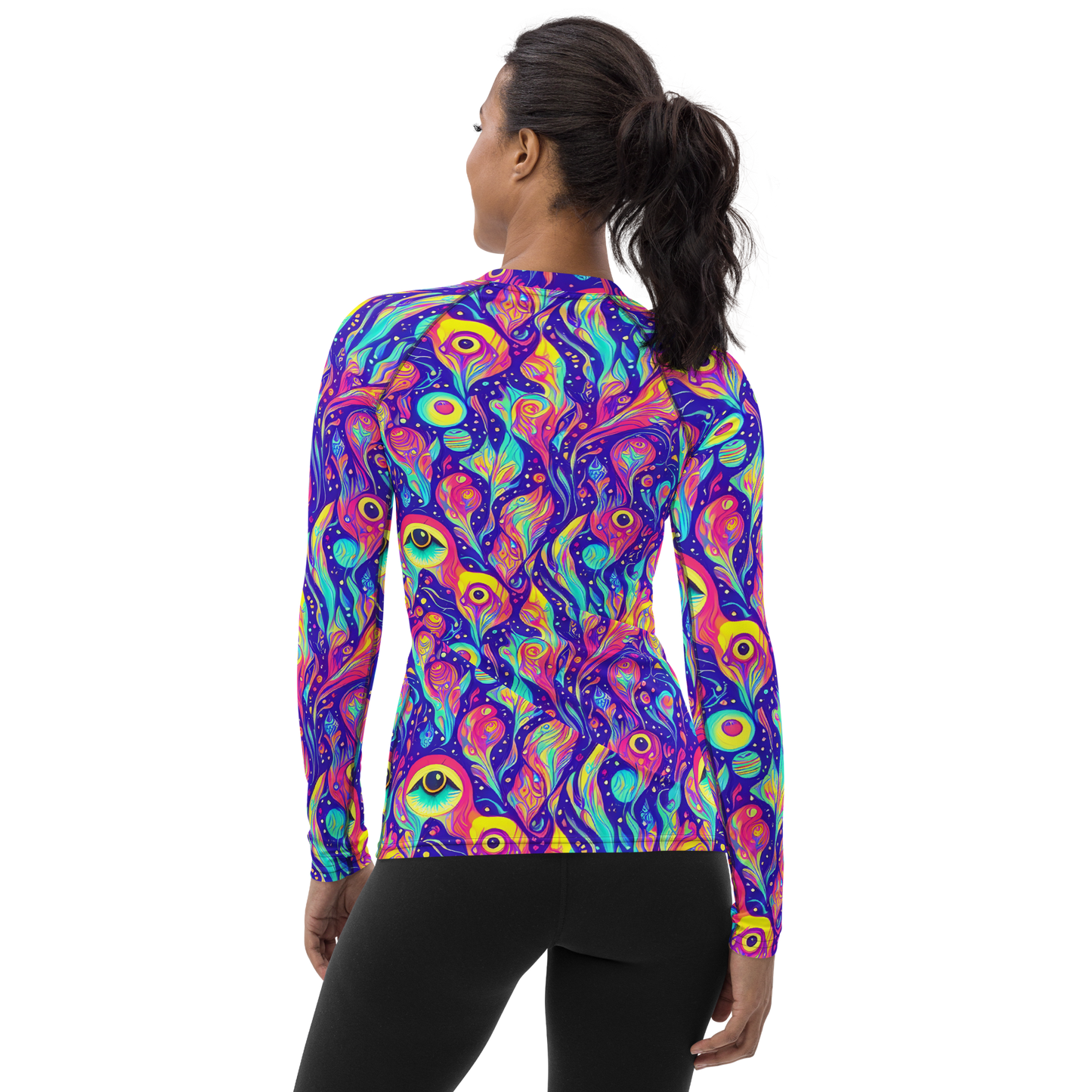 Women's Rash Guard - Mystic Petal Dance