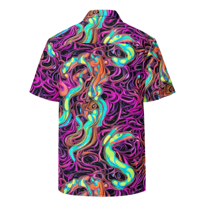 Button Shirt - Neon Drizzle