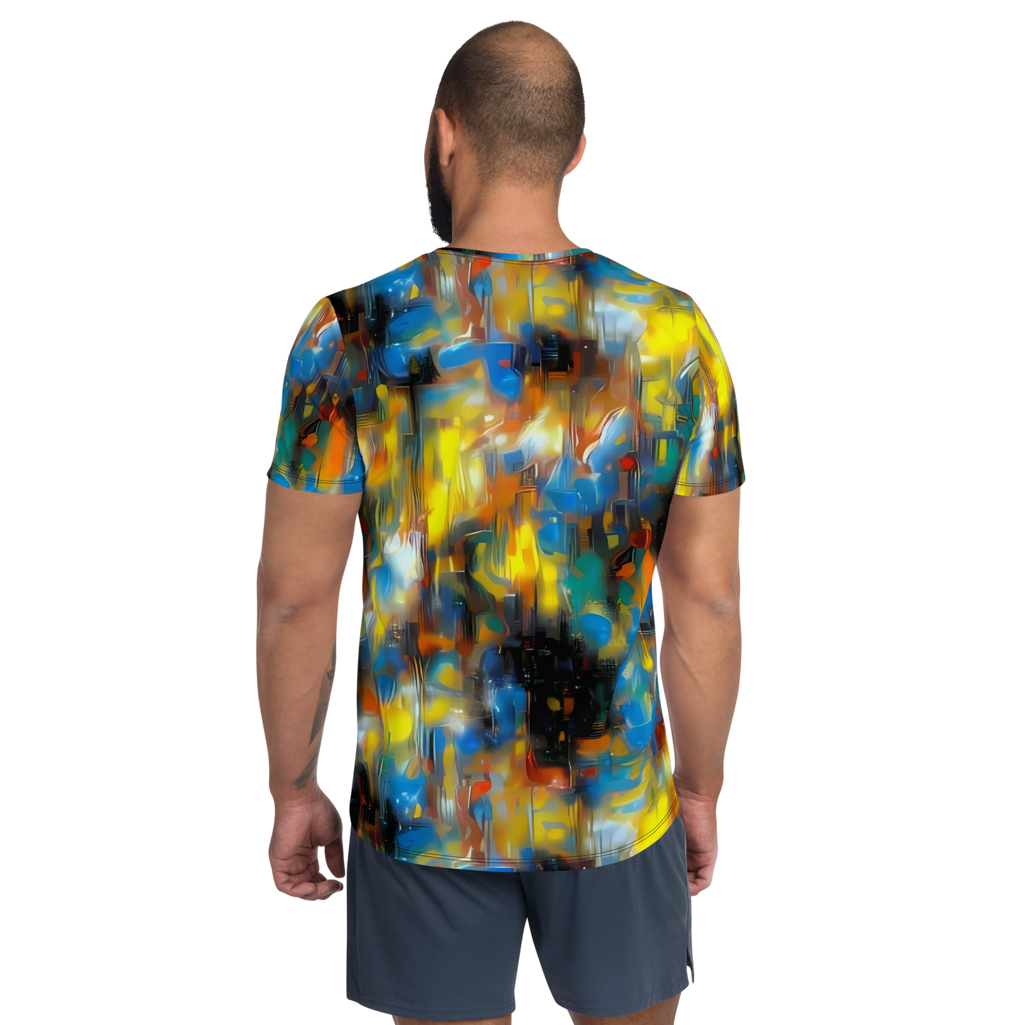 Men's Athletic T-Shirt - Wallis Warp