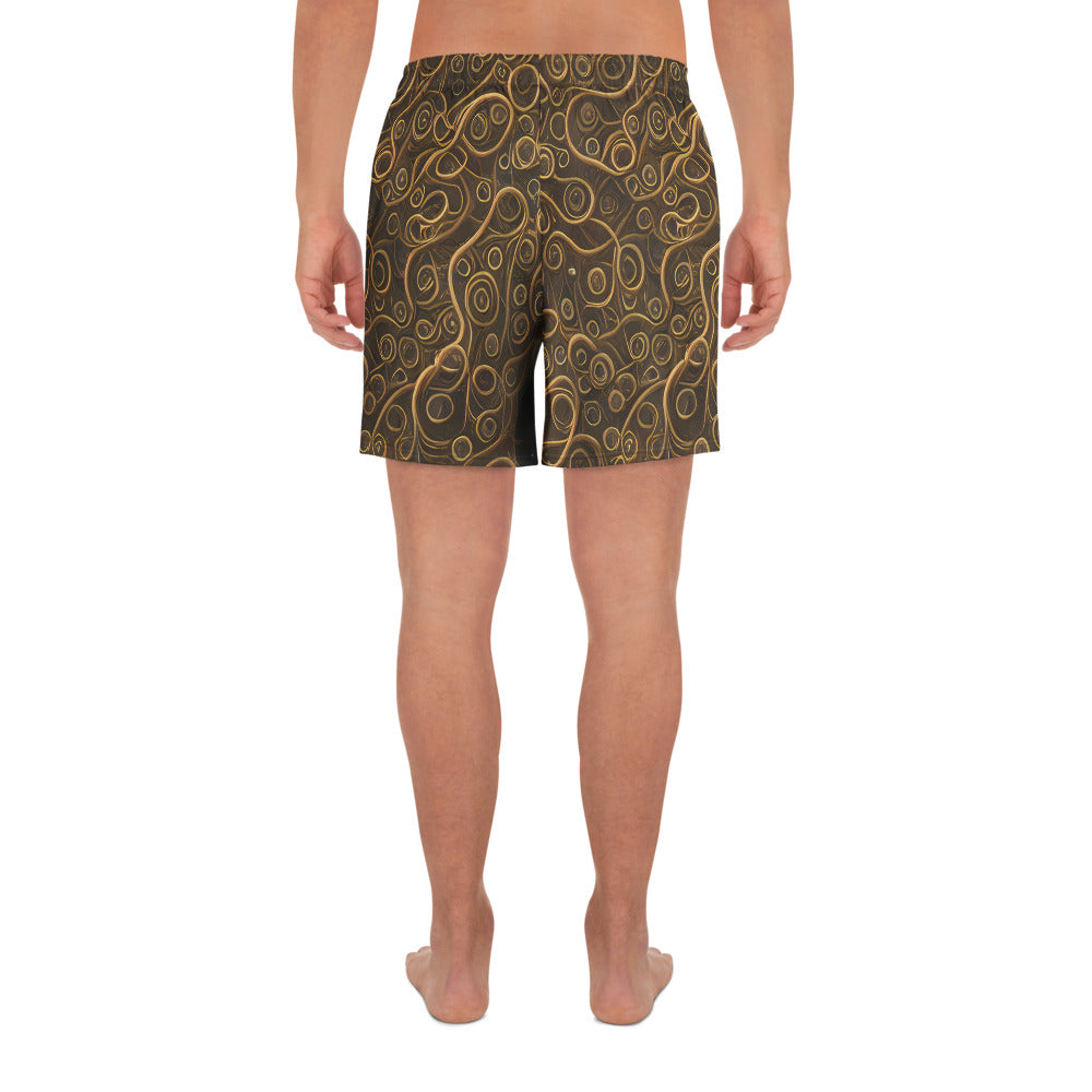 Men's Athletic Shorts - Ethereal Coils