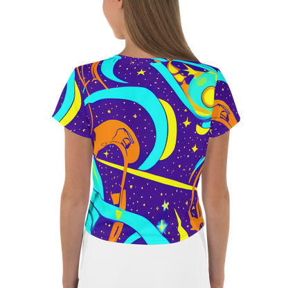 Women's Crop Tee - Stellar Swirl