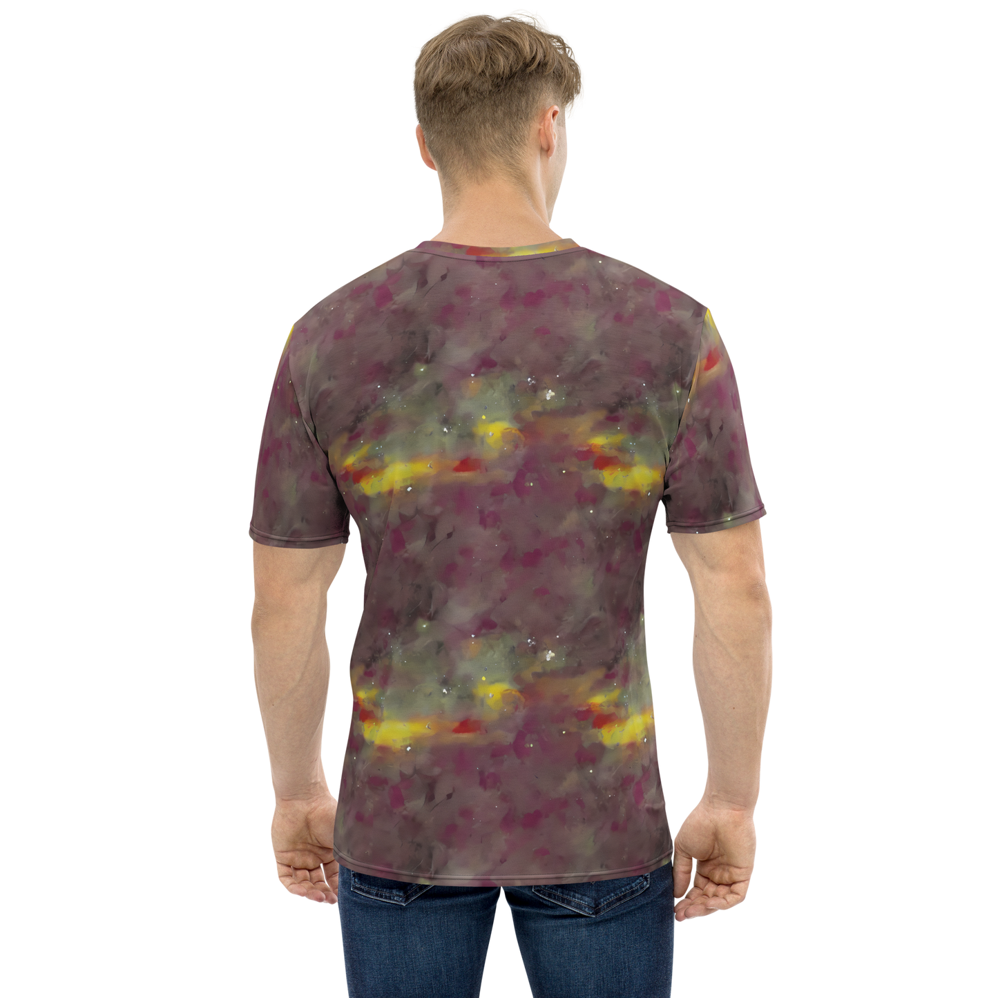 Men's Crew Neck T-Shirt - Whispers of Autumn