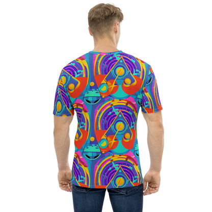 Men's Crew Neck T-Shirt - Blast of Color