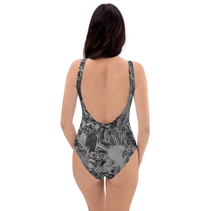 One-Piece Swimsuit - Dusk Enigma