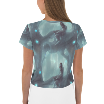 Women's Crop Tee - Liquid Serenity