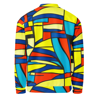 Bomber Jacket - Neon Fractals