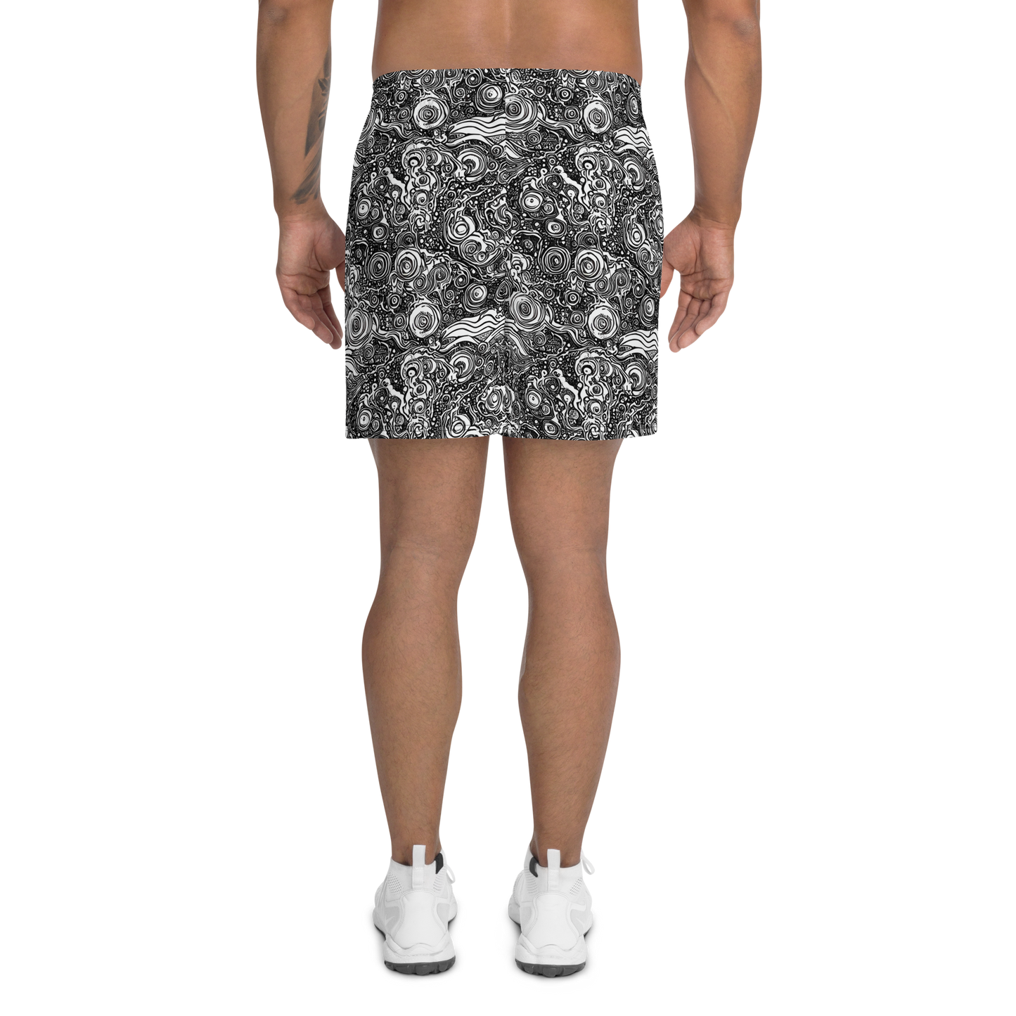 Men's Athletic Shorts - Swirling Stories