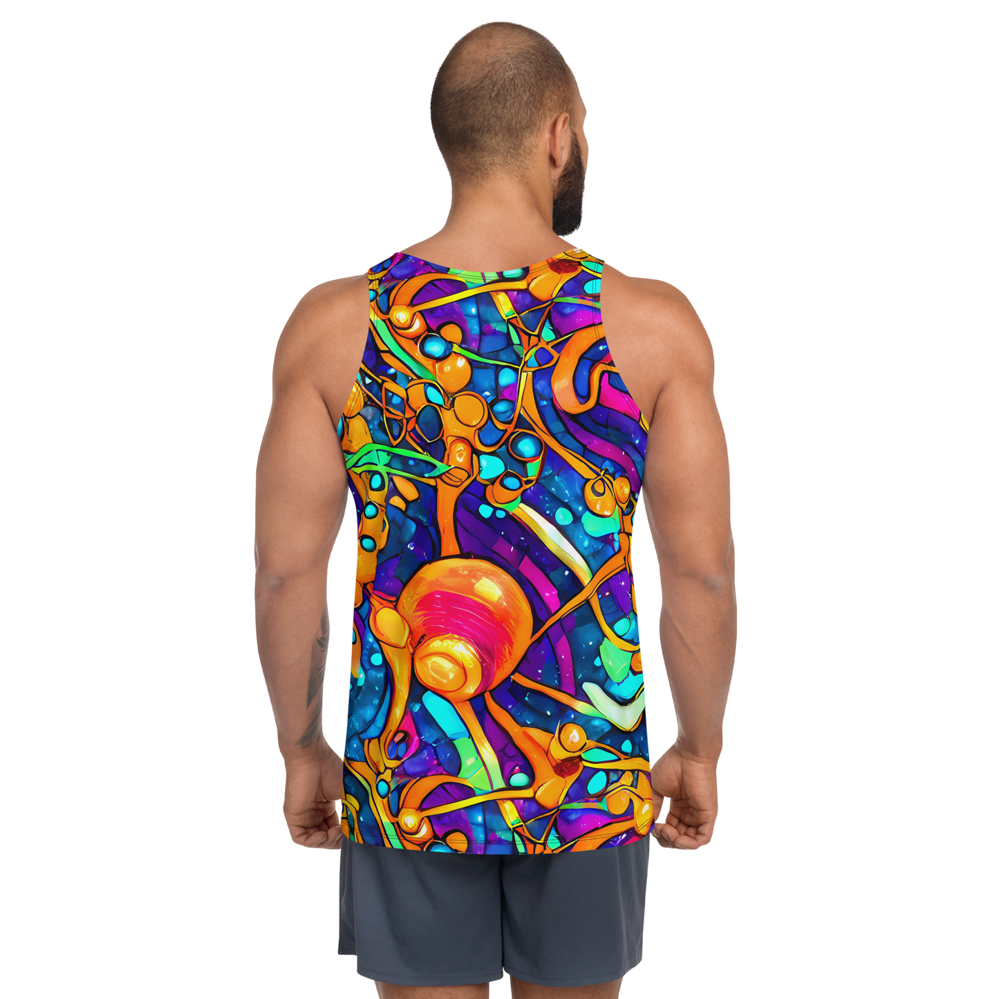 Men's Tank Top - Iridescent Nebula