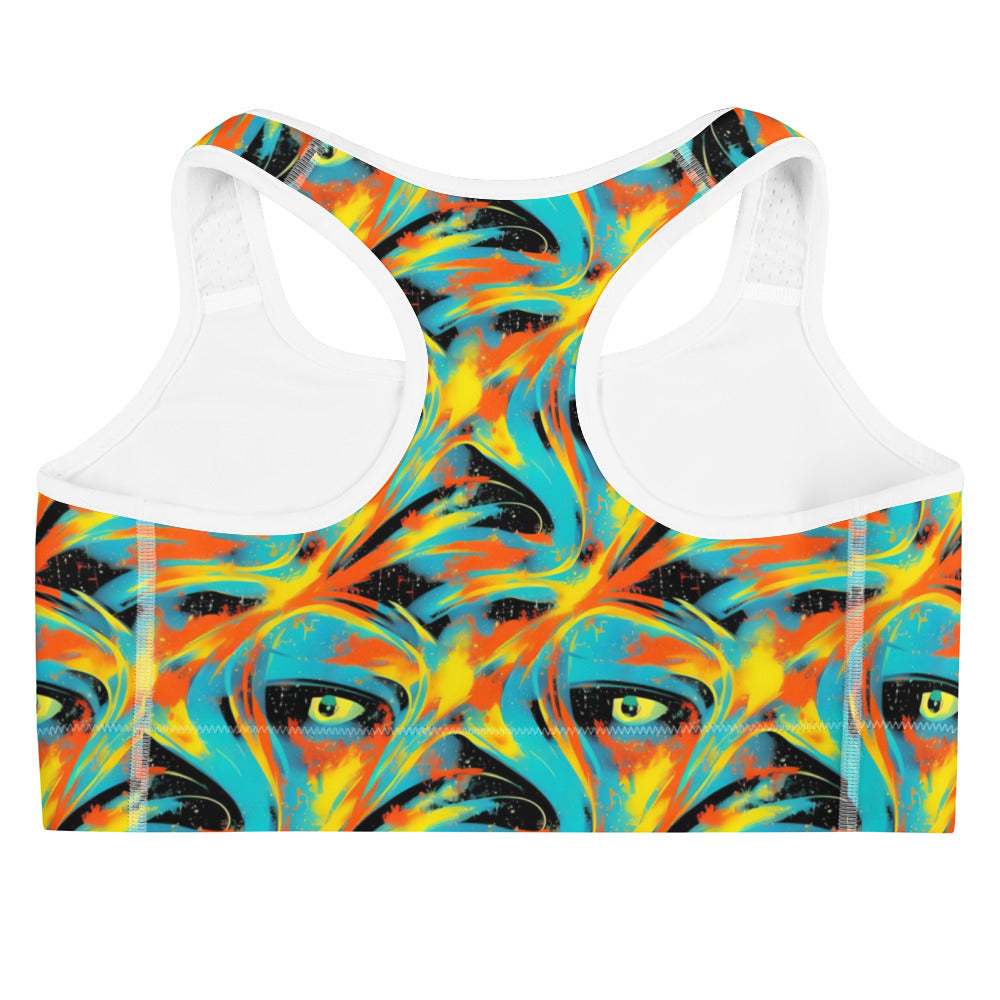 Sports Bra - Solar Swoosh