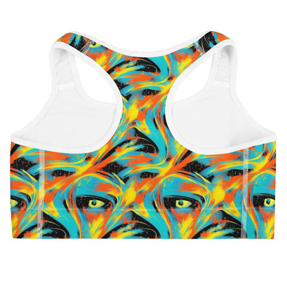 Sports Bra - Solar Swoosh