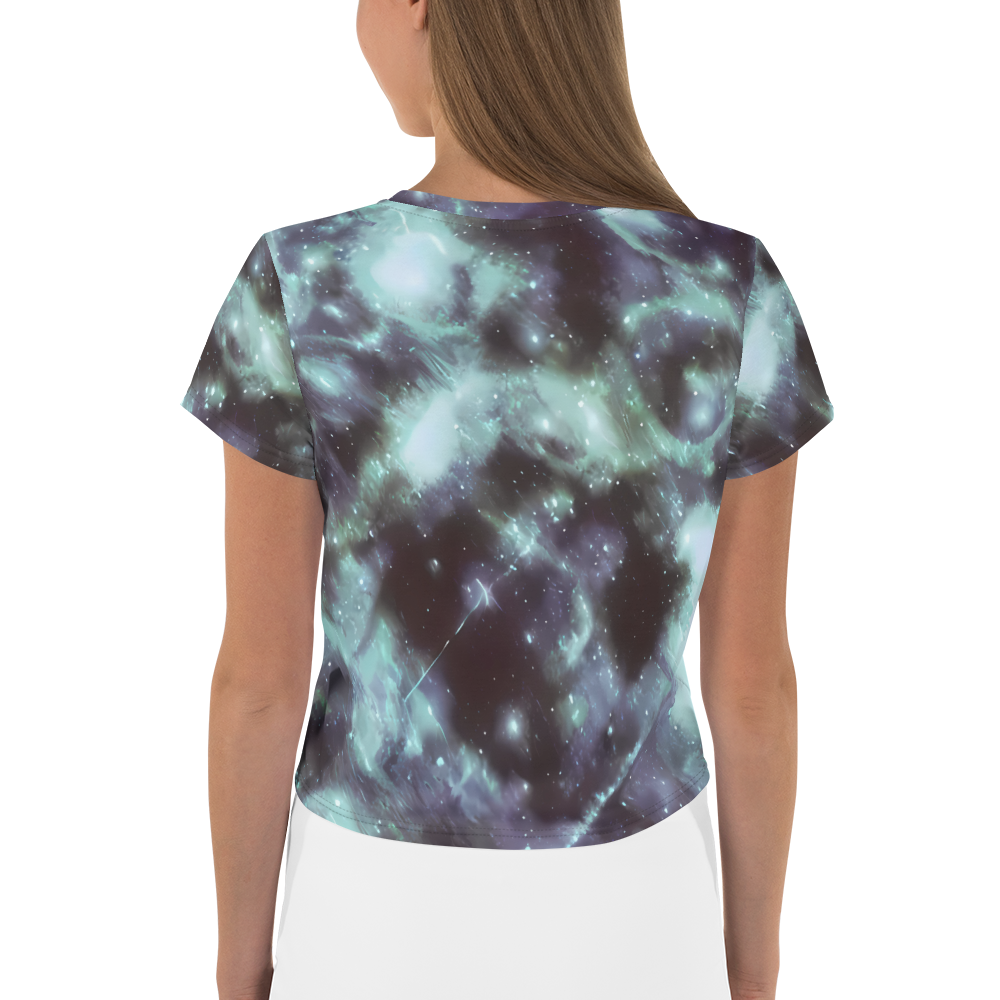 Women's Crop Tee - Roversi Nebula