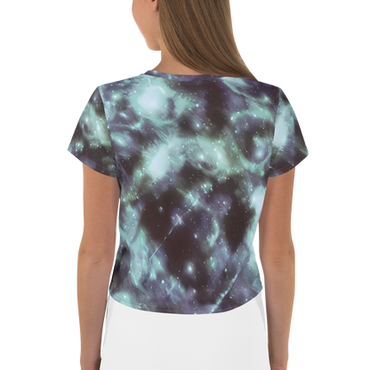 Women's Crop Tee - Roversi Nebula