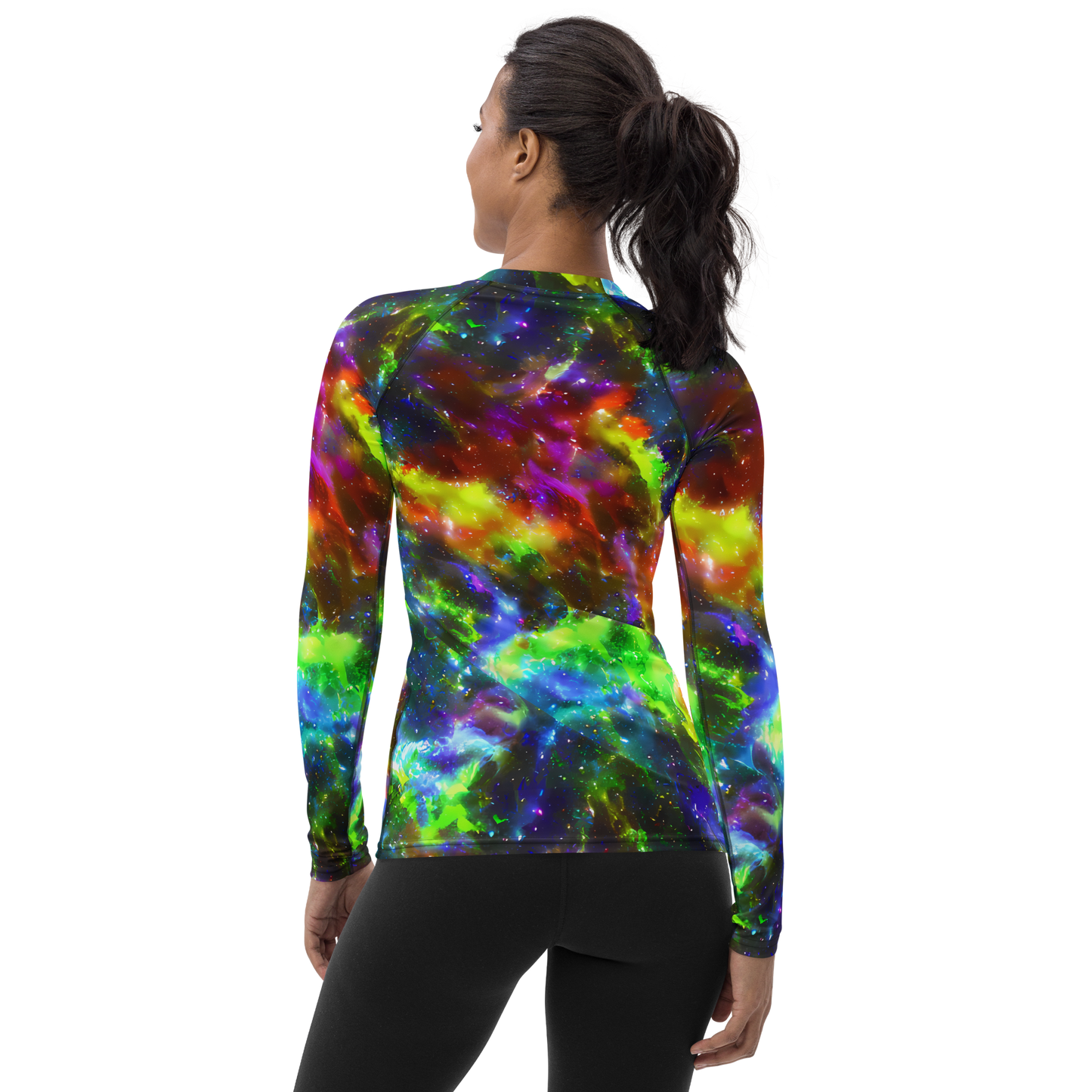 Women's Rash Guard - Neer Nebula