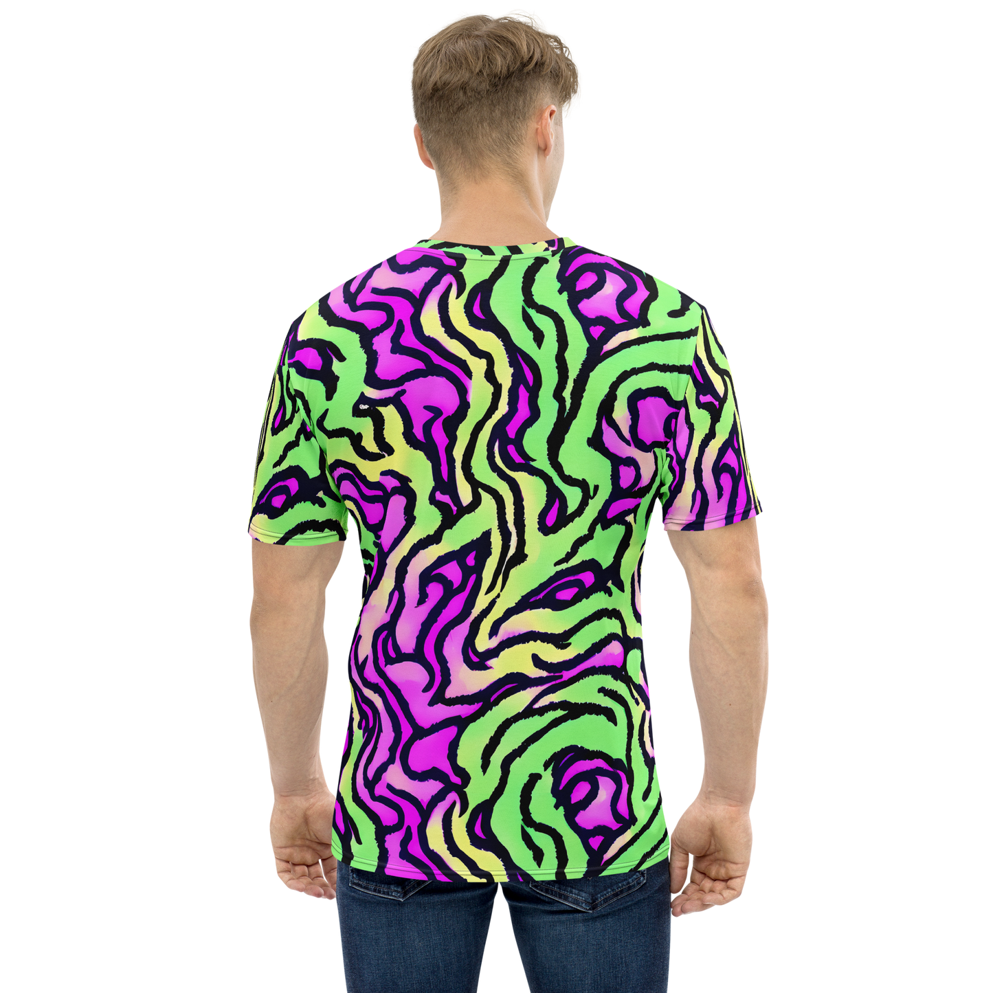 Men's Crew Neck T-Shirt - Mintchine Maze