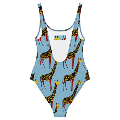 One-Piece Swimsuit - Giraffe Groove