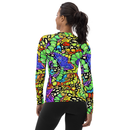 Women's Rash Guard - Frostwork Fantasy