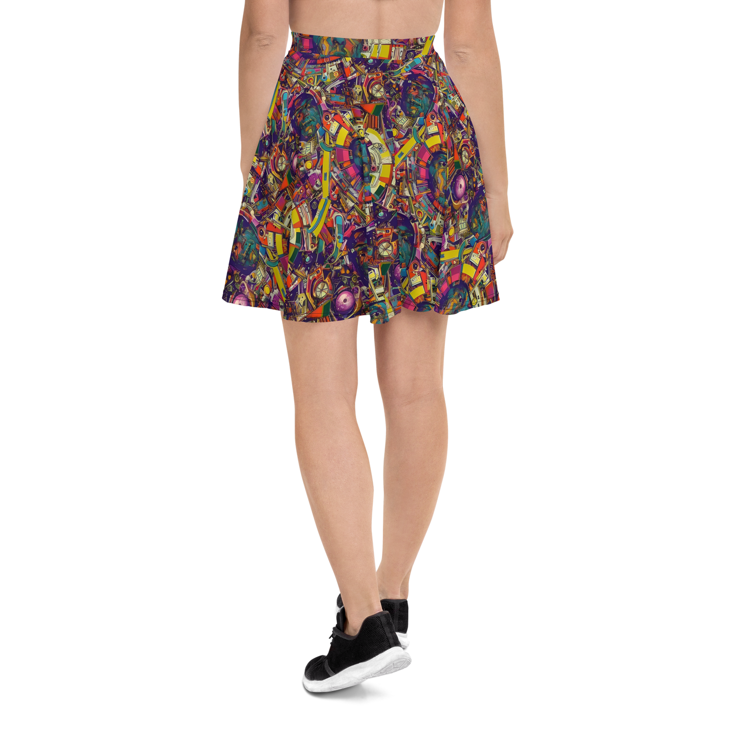 Skater Skirt - Cosmic Collage