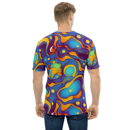 Men's Crew Neck T-Shirt - Pelton Swirl