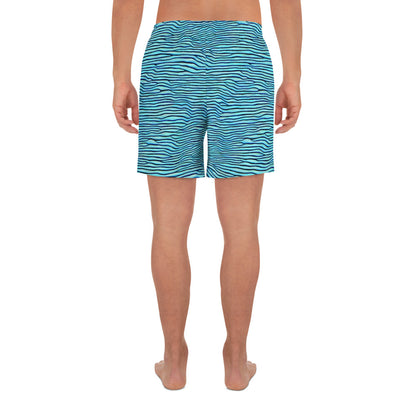 Men's Athletic Shorts - Aqua Drift