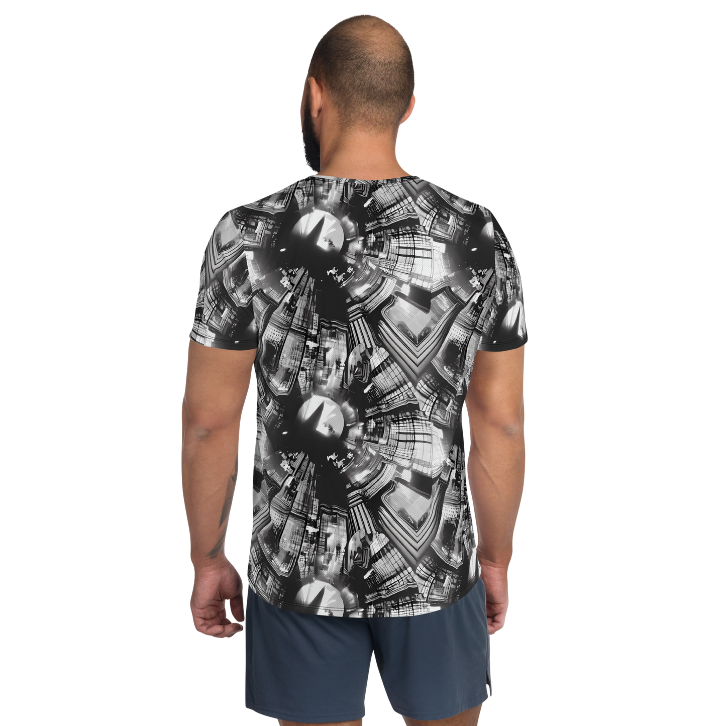 Men's Athletic T-Shirt - Silent Reflection