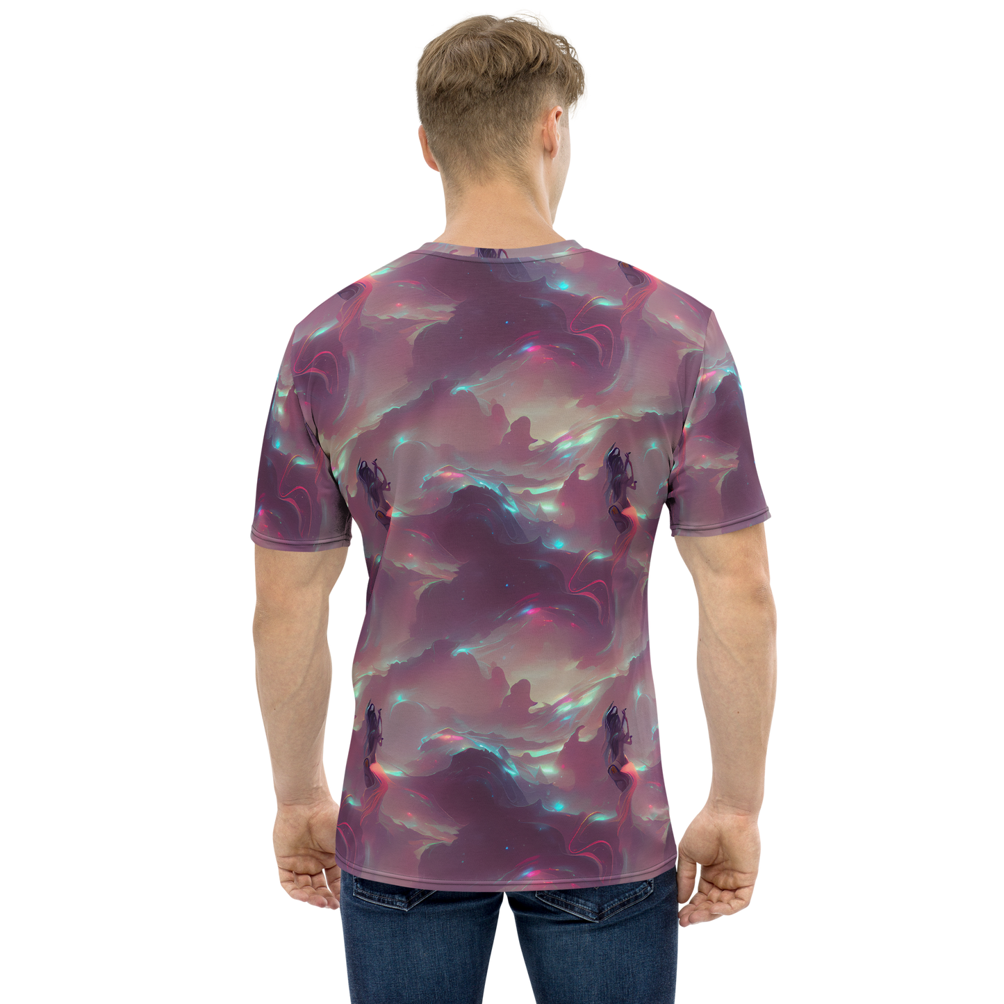 Men's Crew Neck T-Shirt - Astral Illusions