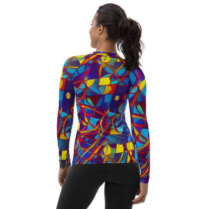 Women's Rash Guard - Flickering Dreams