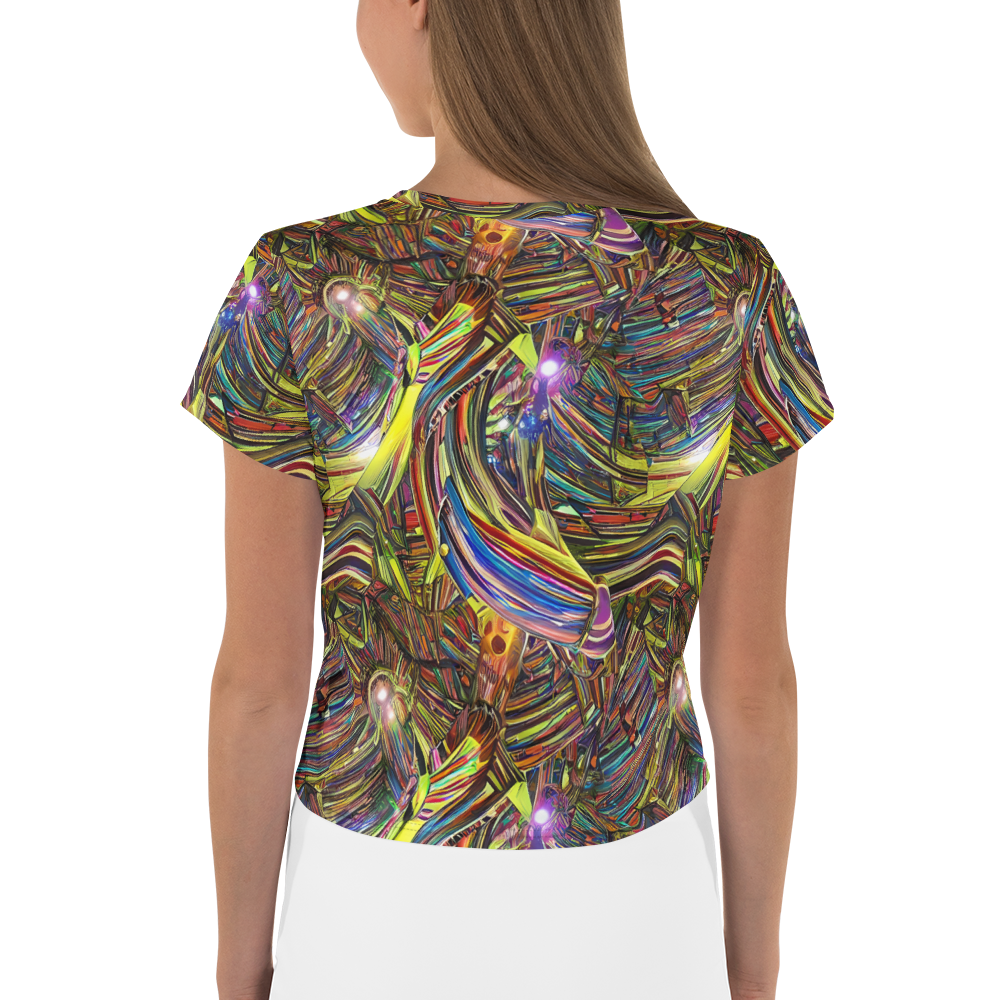 Women's Crop Tee - Quantum Palette