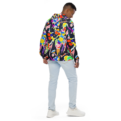 Men's Windbreaker - Kaleido Burst