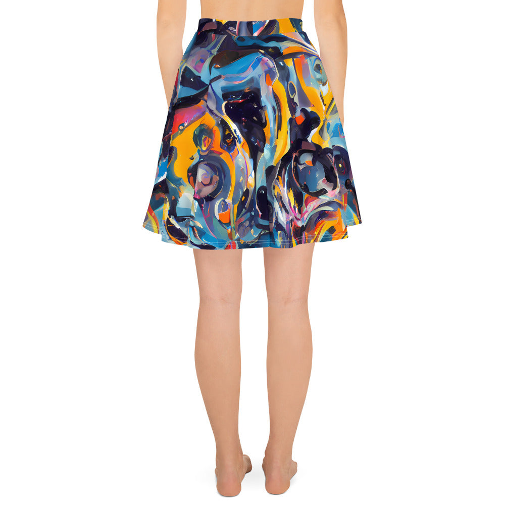 Skater Skirt - Vivid Whirl