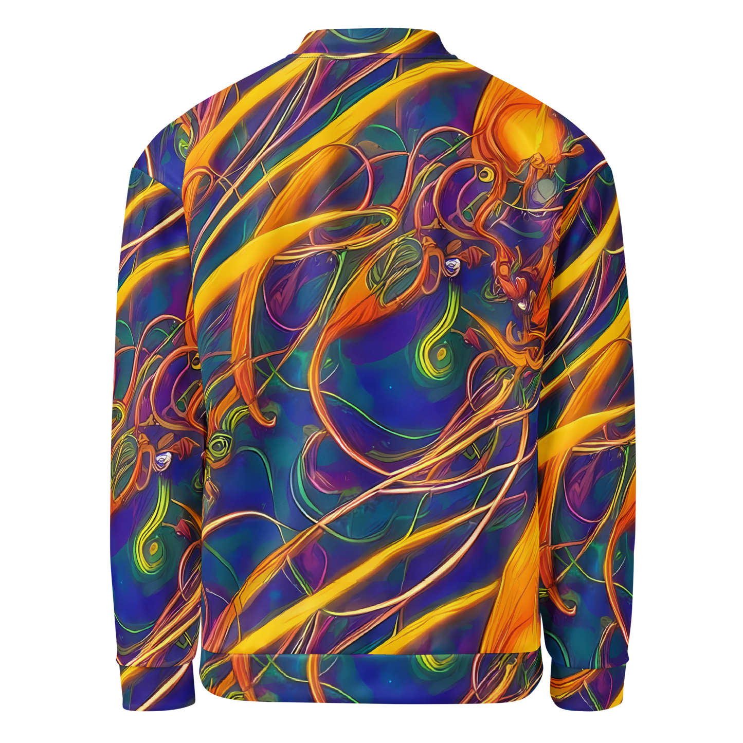 Bomber Jacket - Luminous Whirl