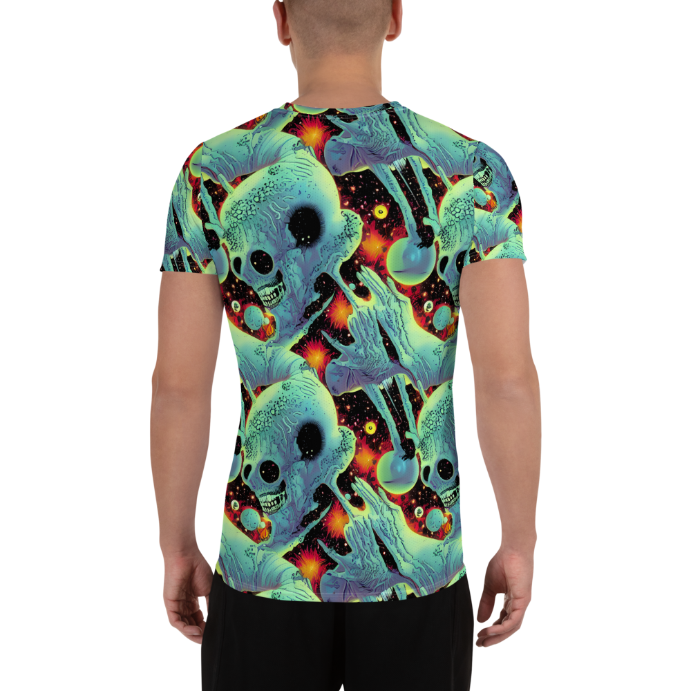 Men's Athletic T-Shirt - Galactic Grotesque