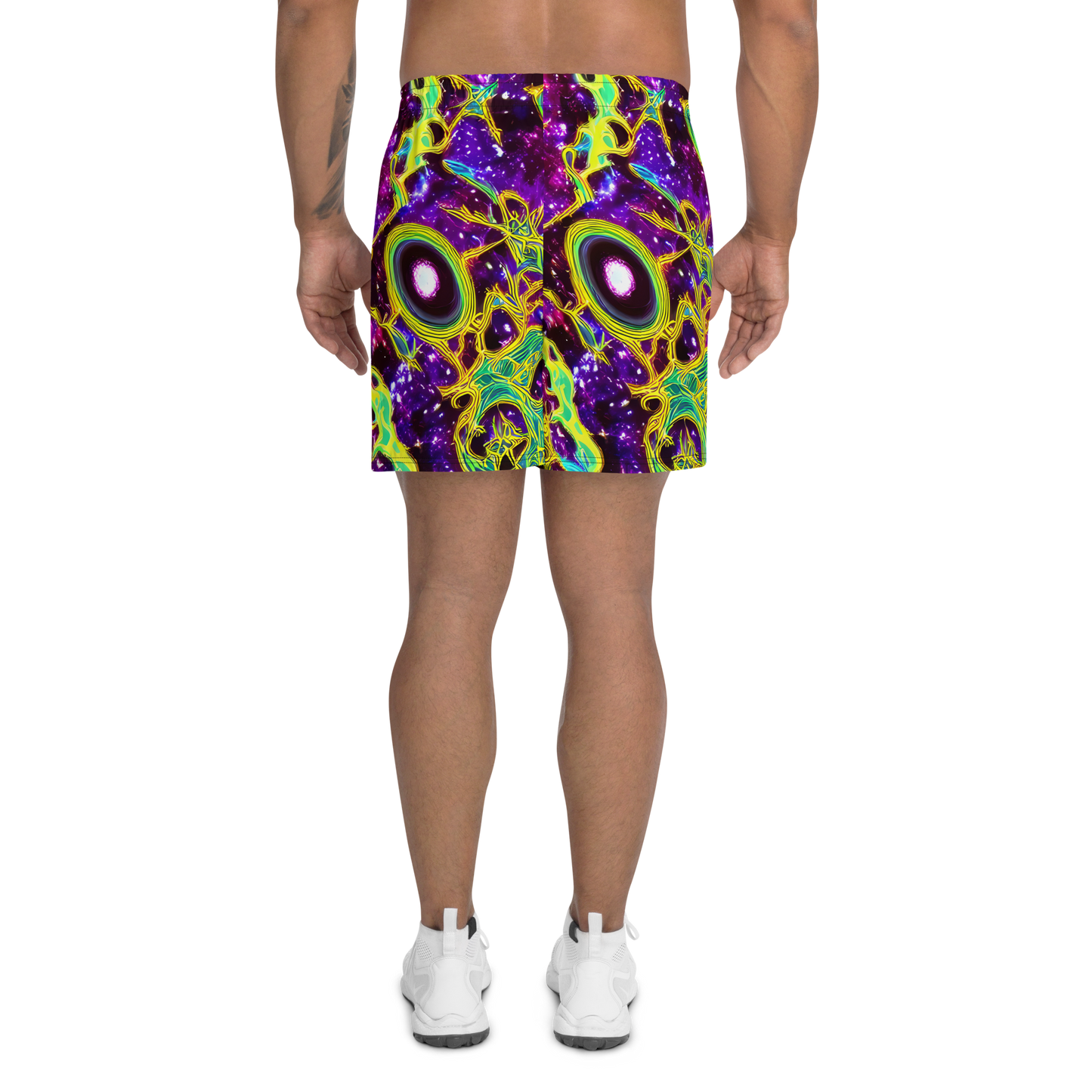 Men's Athletic Shorts - Galactic Web