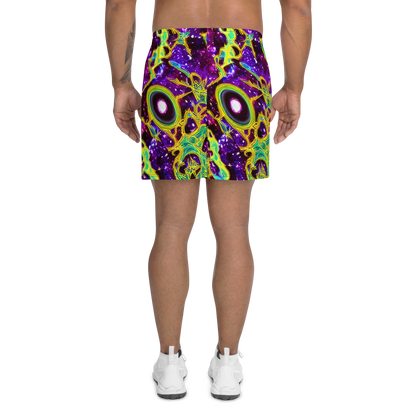 Men's Athletic Shorts - Galactic Web