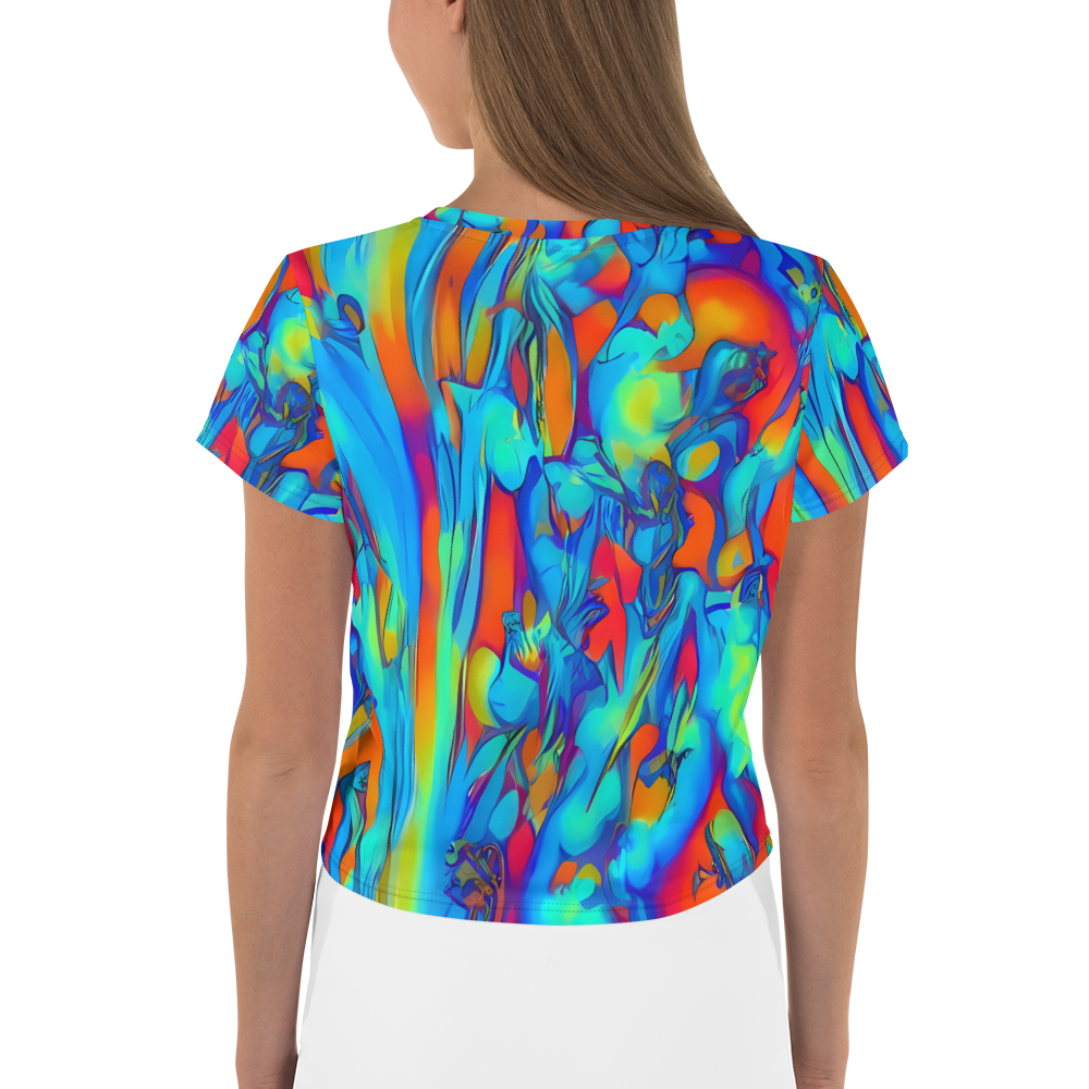 Women's Crop Tee - Vivid Virtuoso