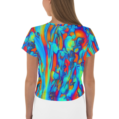 Women's Crop Tee - Vivid Virtuoso