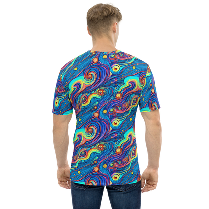 Men's Crew Neck T-Shirt - Echoes of Vortex