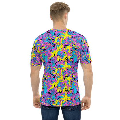 Men's Crew Neck T-Shirt - Neon Jive