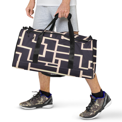 Duffle Bag - Gilded Gridlock