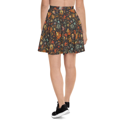 Skater Skirt - Florescent Void