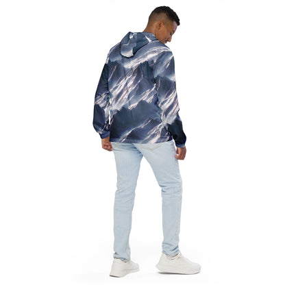 Men's Windbreaker - Frosted Zenith