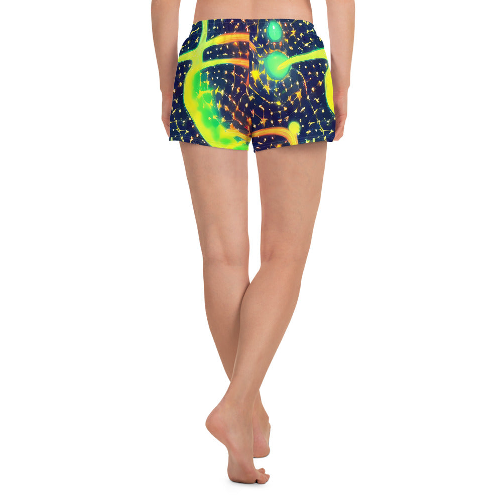 Women’s Athletic Shorts - Coorte's Cosmos