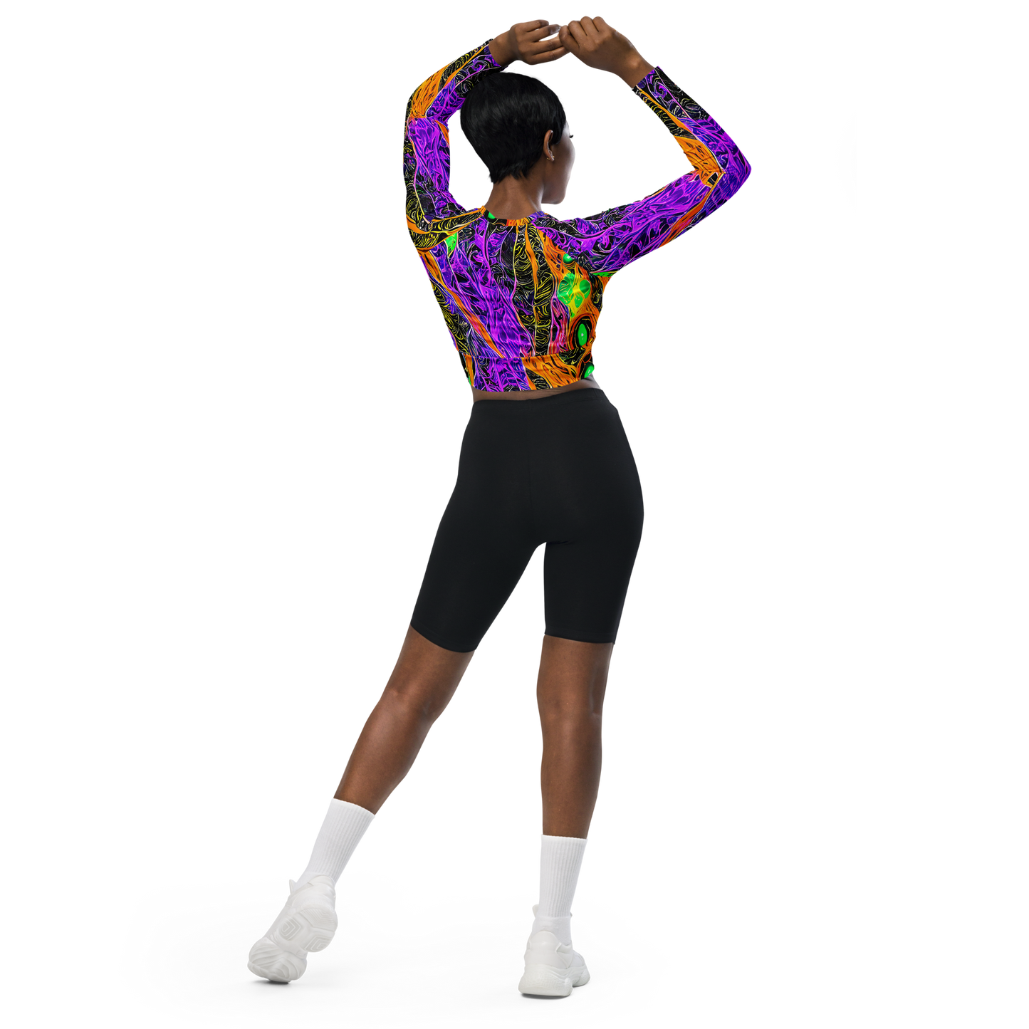 Long Sleeve Crop Top - Cooper's Vision