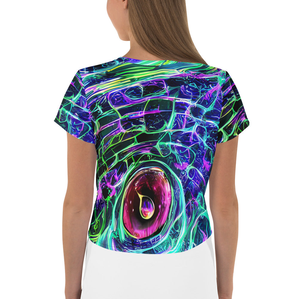 Women's Crop Tee - Chalmers Vortex
