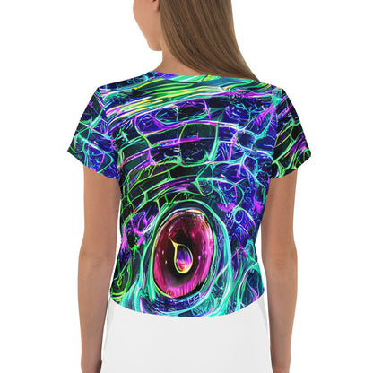 Women's Crop Tee - Chalmers Vortex
