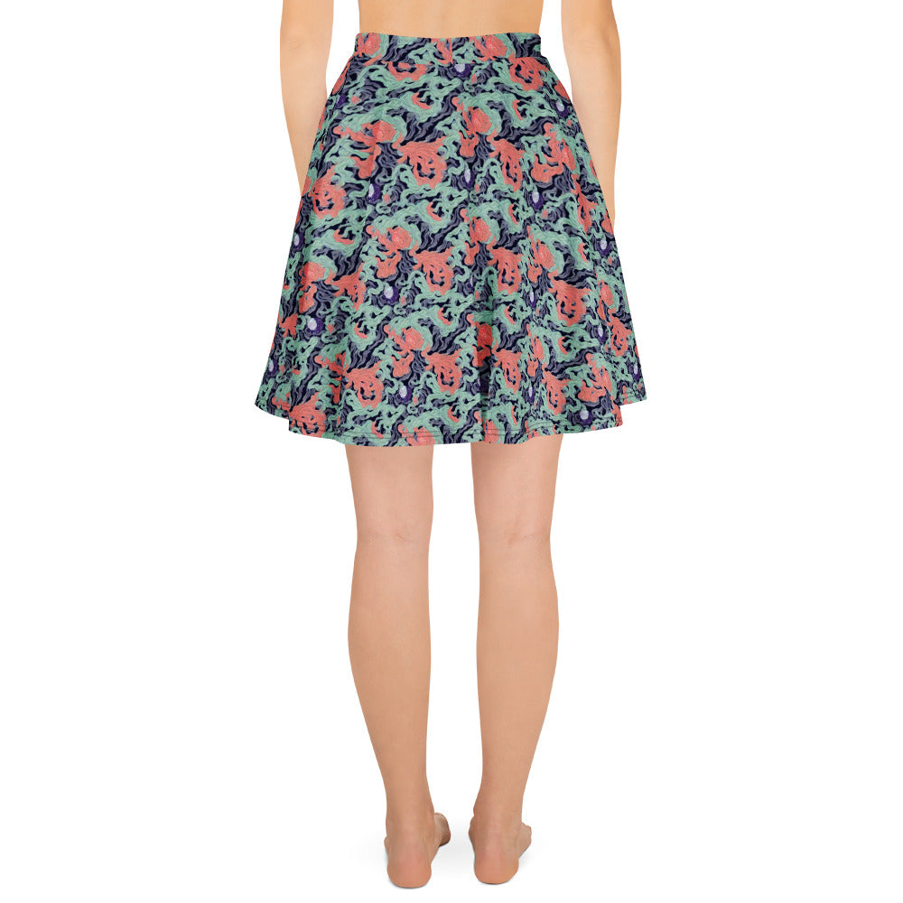 Skater Skirt - Cosmic Coral