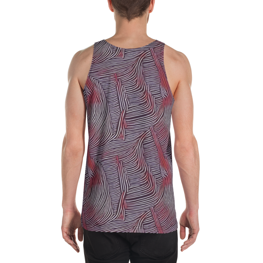 Men's Tank Top - Nebula Waves