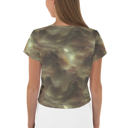 Women's Crop Tee - Celestial Dreamscape